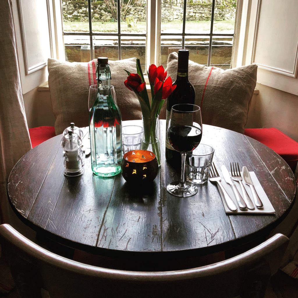 Valentine's Night In The Cotswolds At The Swan Inn, Swinbrook